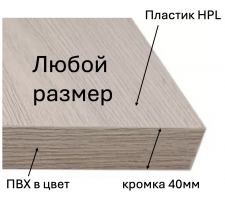Столешница пластик 2000х900